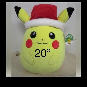 Pikachu Santa Squishmallow 20" Plush